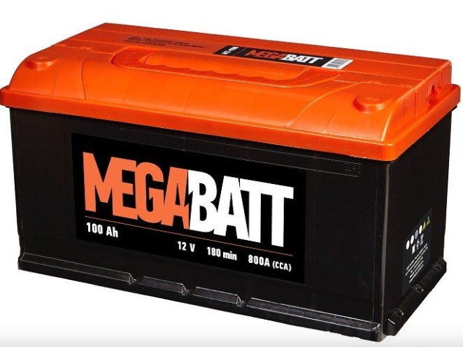 Mega Batt 6СТ-100АзЕ 800-810A (EN) евро